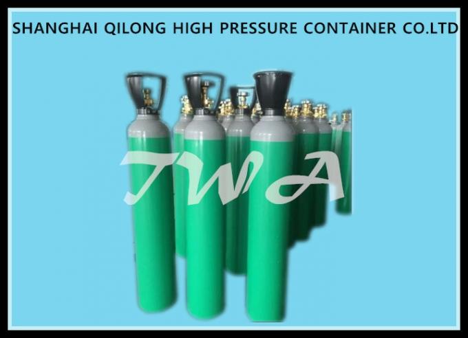Gasflasche-Behälter des Argon-13.4L, Argon-Standardzylinder des nahtlosen Stahl-ISO9809