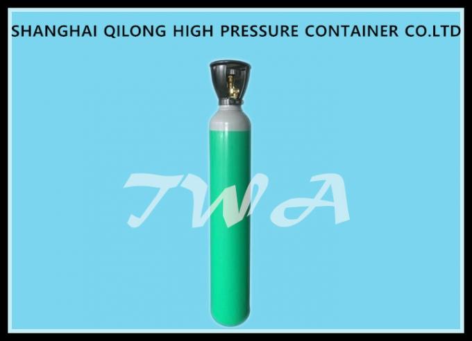 Gasflasche-Behälter des Argon-13.4L, Argon-Standardzylinder des nahtlosen Stahl-ISO9809