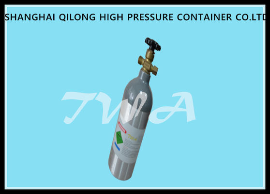 China Hochdruck-medizinische Gasflasche 2L mit dem Schweißen des leeren medizinischen Aluminiums fournisseur