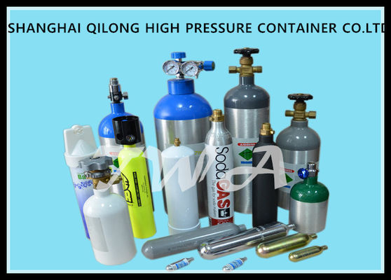 China PUNKT 0.3l - Hochdruckgasflasche-Sicherheit der aluminiumlegierungs-1.68L für CO2 Getränk fournisseur