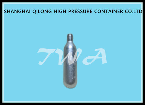 China CER/TPED/PUNKT Wegwerfgasflaschen 17G CO2 Patrone, Hochdruck-Gasflaschen 17g 28L fournisseur