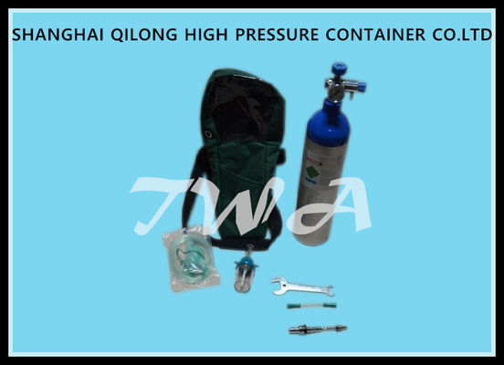 China Hochdruck-PUNKT 1.45L Hochdruckaluminiumlegierungs-Gasflasche-Sicherheits-Gasflasche für Gebrauch CO2 Getränk fournisseur