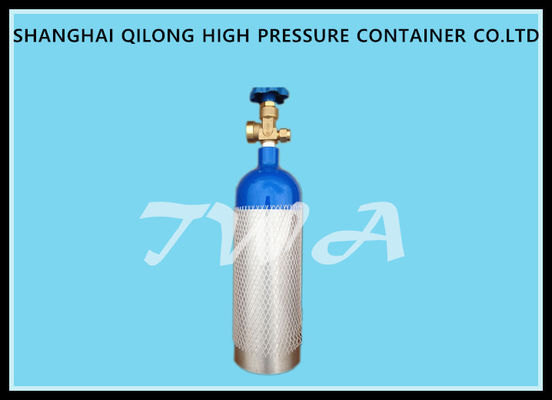 China CO2 Getränkealuminiumgasflasche DES PUNKT-1.68L 139bar/2015psi fournisseur