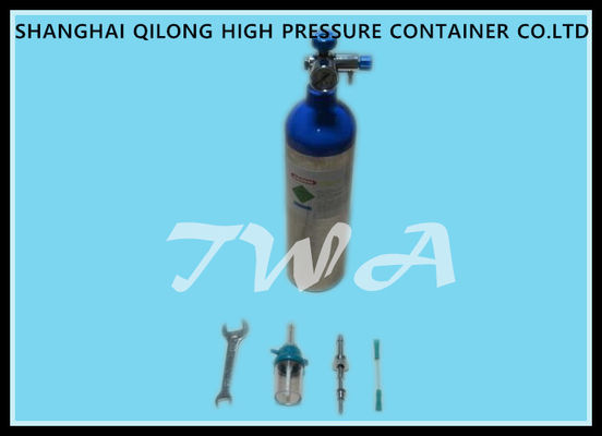 China PUNKTIEREN Sie -3AL 0.51L Aluminiumgasflasche-Sicherheits-Gasflasche-Hochdruck für Gebrauch CO2 Getränk fournisseur