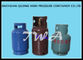 Der Stahl 6.5KG, der Flüssiggas-Zylinder kocht, gasen Regler mit verschiedenen Farben fournisseur