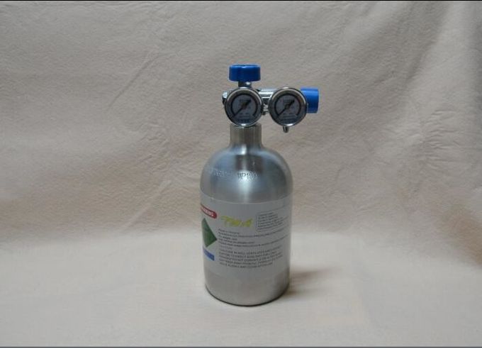 1.34L Hochdruck-Aluminium-Gasflasche L Sicherheits-Gasflasche für Medizin