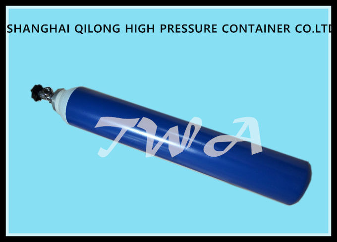 blaue medizinische Gasflasche des Sauerstoff-6L/kleiner Sauerstoffflasche Durchmesser 137mm