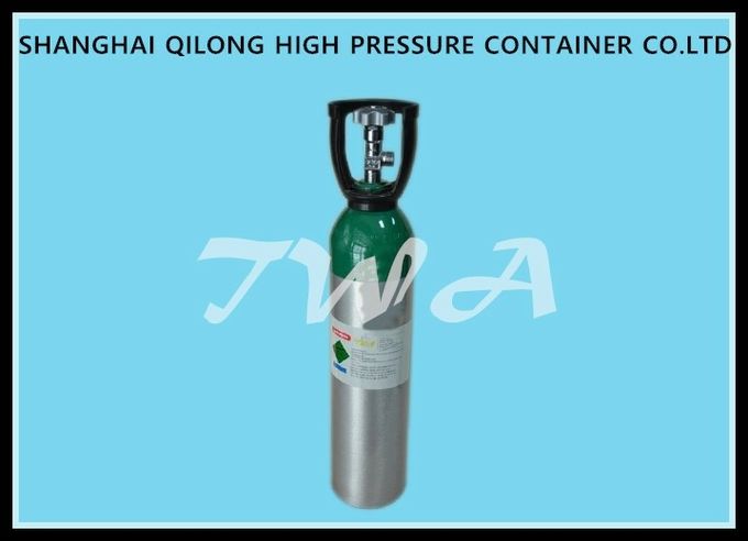 Hohen Druck Aluminium Gasflasche 10L Gasflasche Sicherheit für medizinische Verwendung