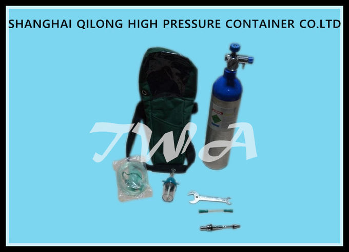 Twa-Hochdruckaluminium-PUNKT 0.38L Aluminiumzylinder-Sicherheits-Gasflasche für Gebrauch CO2 Getränk