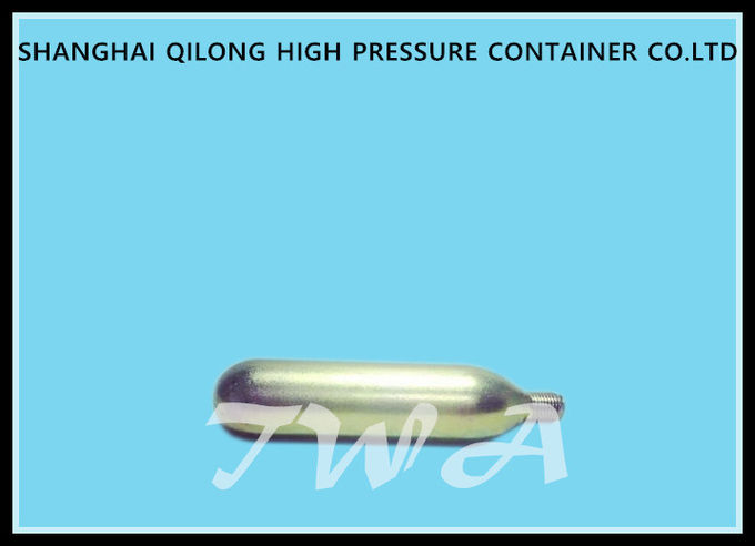 GASFLASCHE-CO2-Patronen-Zylinder des Stahl-8g Wegwerf/Aluminiumco2-Zylinder