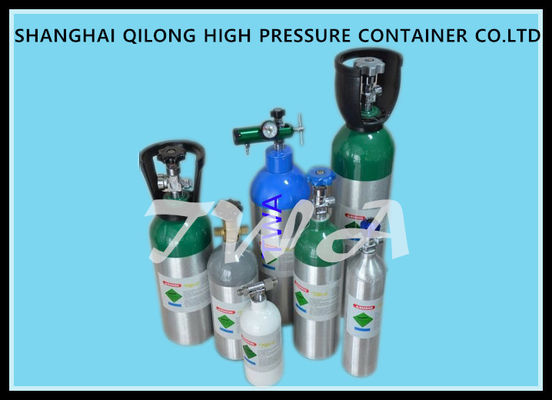 China 2.5L Hochdruckaluminiumgasflasche L medizinische Sauerstoffflasche fournisseur